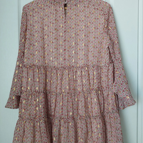 Storia Ruffle Bell Sleeve Dress Size Meduim - Picture 6 of 12